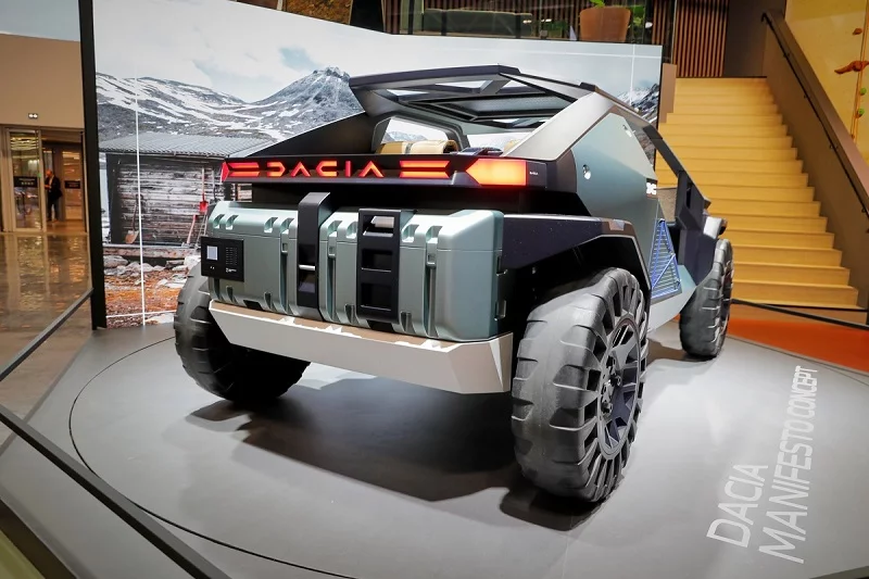 best concept car 2023-4 داچیا مانیفستو