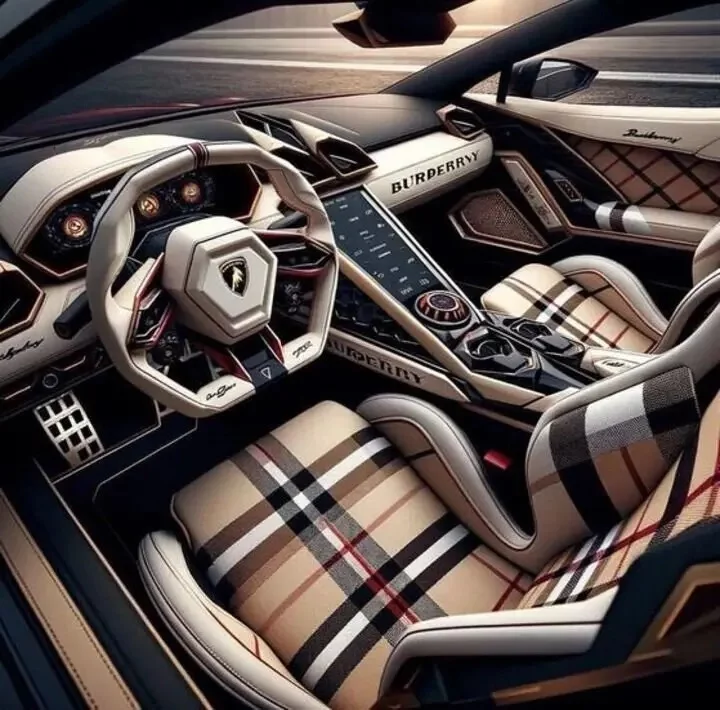 Lamborghini Huracán Burberry1 لامبورگینی هوراکان
