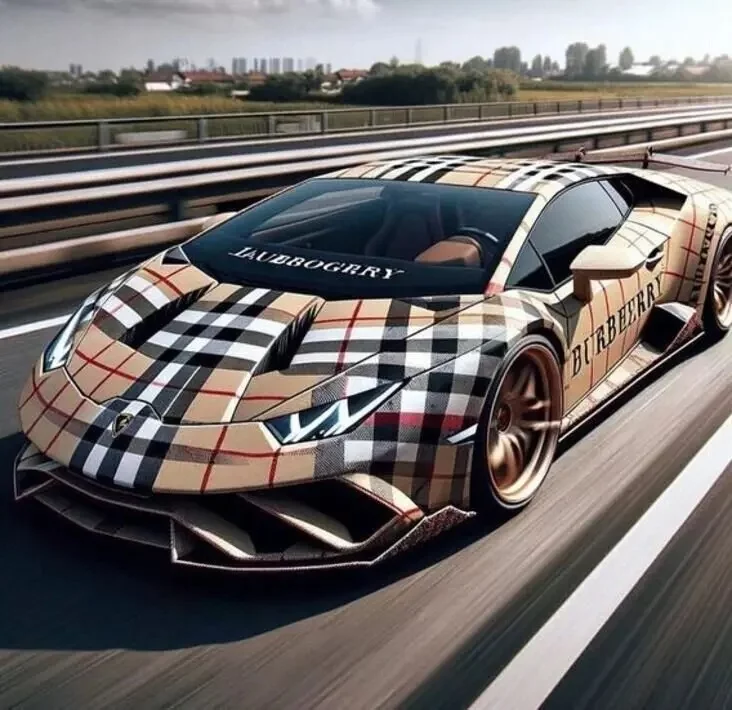 Lamborghini Huracán Burberry2 لامبورگینی هوراکان