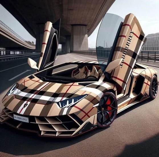 Lamborghini Huracán Burberry4 لامبورگینی هوراکان