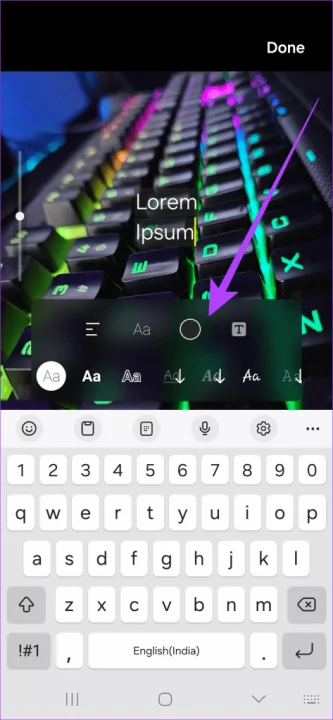 add-text-to-your-images-473x1024 رابط کاربری One UI 6 سامسونگ