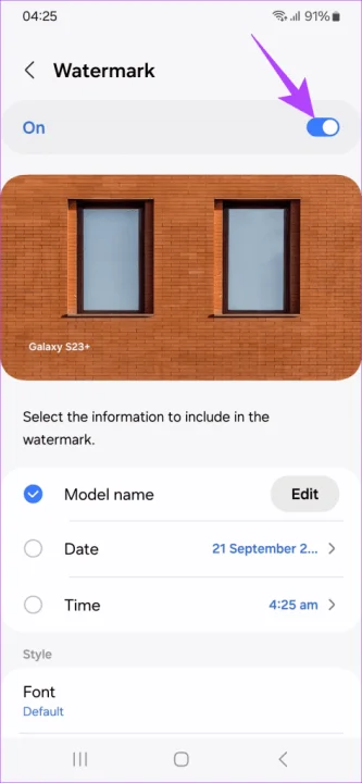 custom-watermarks-473x1024 رابط کاربری One UI 6 سامسونگ