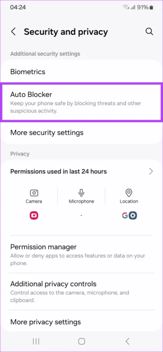 navigating-to-Settings-Security-and-Privacy-473x1024 رابط کاربری One UI 6 سامسونگ