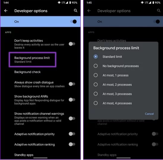 10 Best Android Developer Options You Must Try 5 گزینه توسعه دهنده اندروید