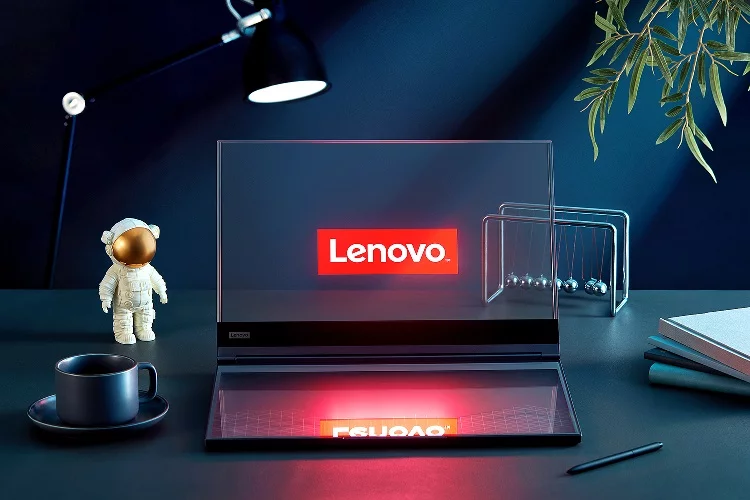 ThinkBook Transparent Display Laptop 1 لپتاپ شفاف لنوو
