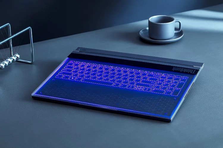 ThinkBook Transparent Display Laptop 3 لپتاپ شفاف لنوو