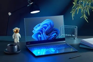 لپتاپ شفاف لنوو