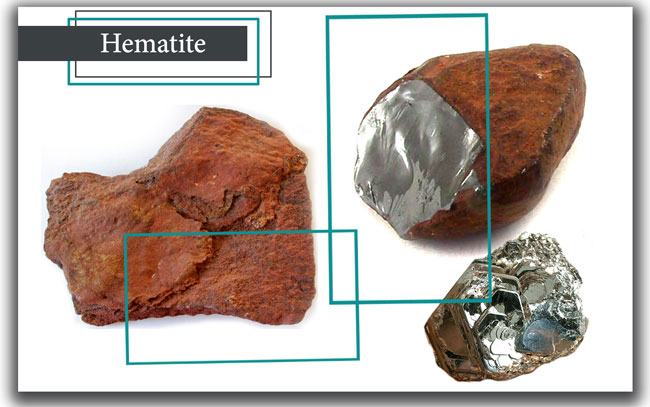 تفاوت‌های ساختاری و شیمیایی هماتیت و مگنتیت چیست؟