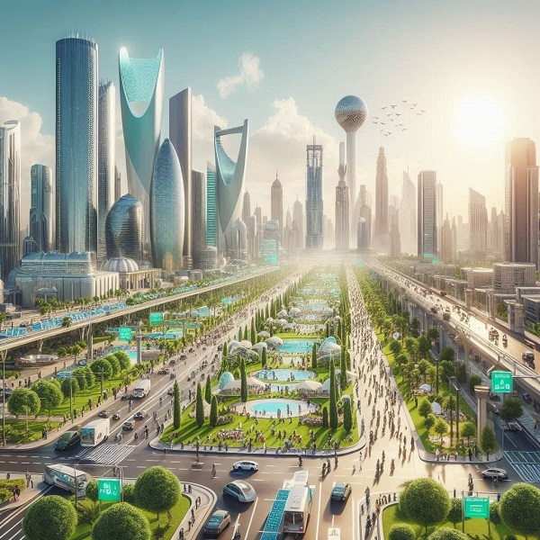 ببینید: هوش مصنوعی، عربستان 2030 را به تصویر کشید