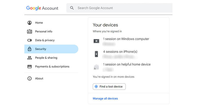 how to keep google account safe