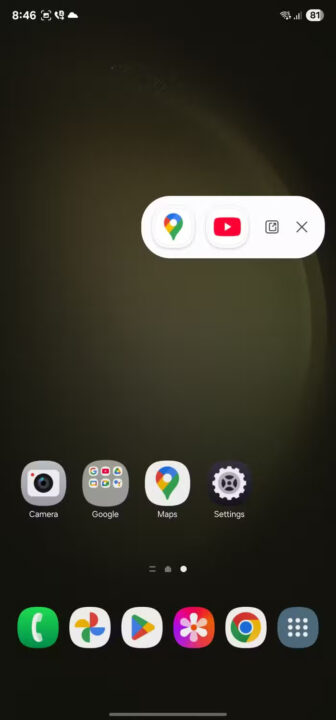 oneui-7-minimize-apps-pop-up-view-bar ۶ قابلیت مخفی One UI 7 که احتمالا از آنها بیاطلاع هستید - دیجینوی