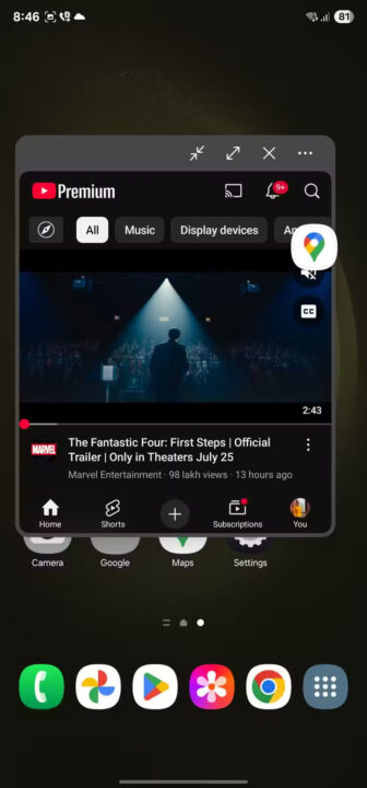oneui-7-pop-up-view ۶ قابلیت مخفی One UI 7 که احتمالا از آنها بیاطلاع هستید - دیجینوی