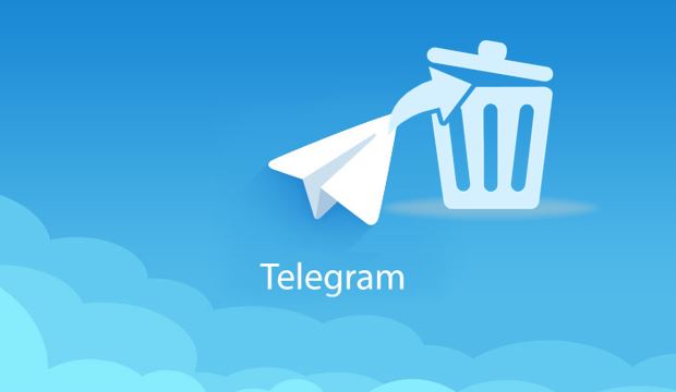 حذف اکانت تلگرام