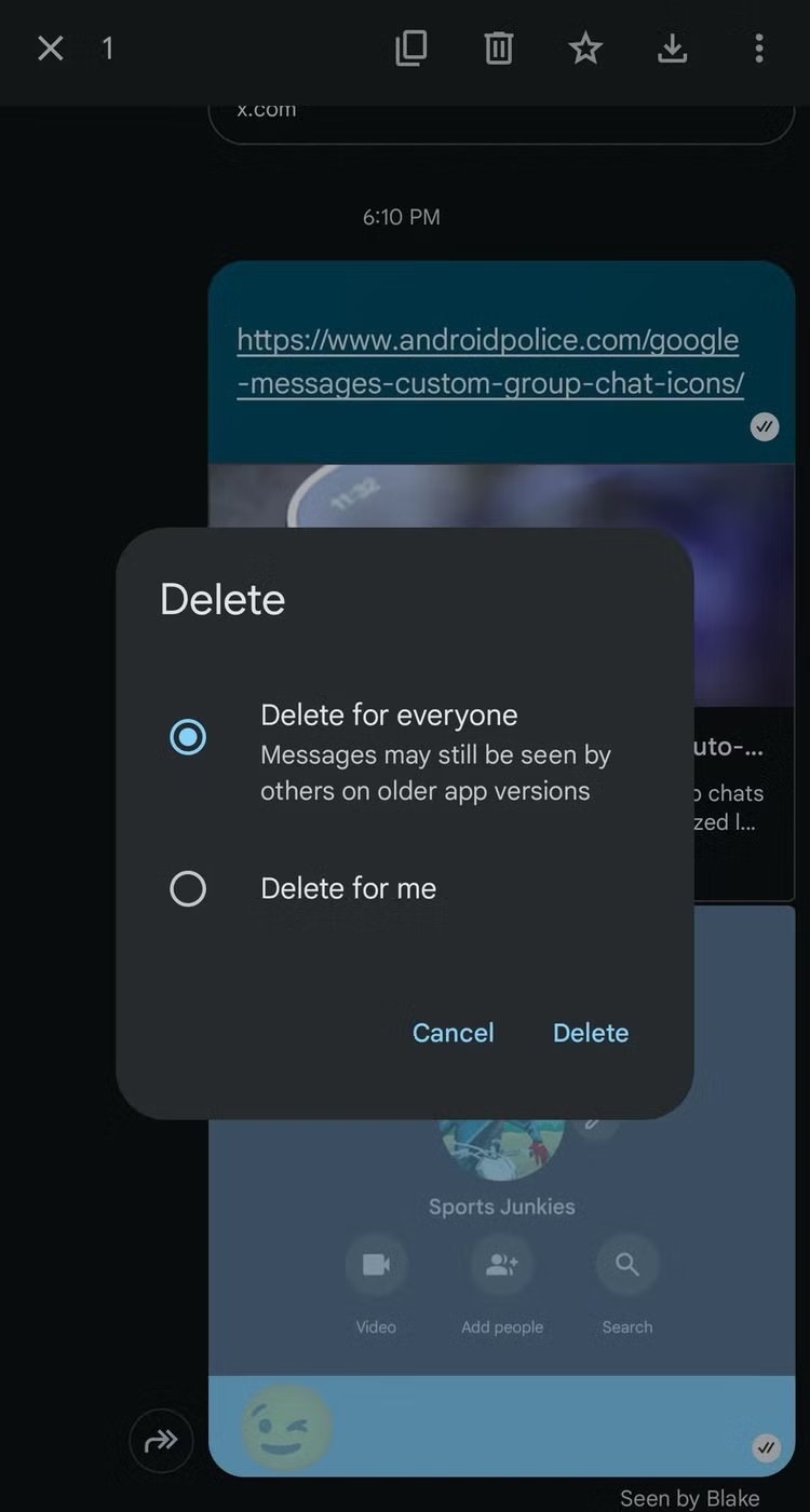 Google Messages will finally let you unsend that embarrassing text1 گوگل مسیجز سرانجام به شما اجازه میدهد تا پیامک ارسالی را لغو کنید