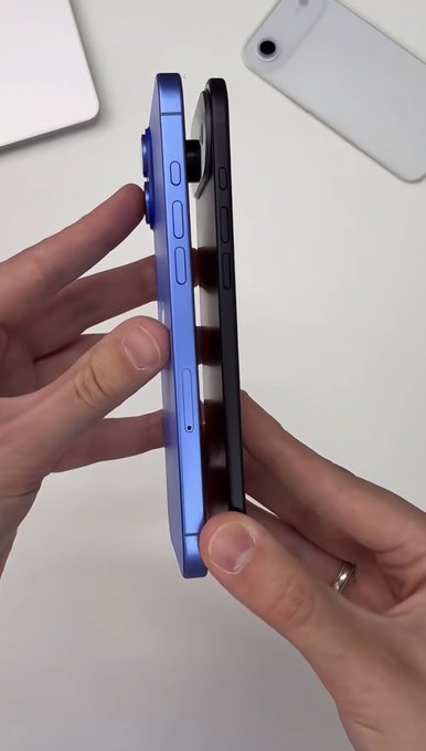 iPhone 17 air vs iPhone 16 plus