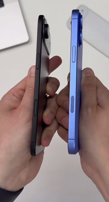 iPhone 17 air vs iPhone 16 plus