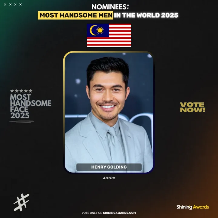 Henry-Golding-Most-Handsome-Men-In-The-World-2025-Shining-Awards جذاب ترین مرد سال ۲۰۲۵ چه کسی است؟ - دیجینوی
