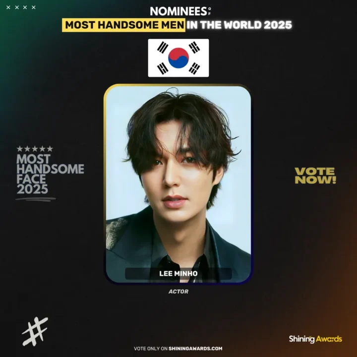 Lee-Minho-Most-Handsome-Men-In-The-World-2025-Shining-Awards جذاب ترین مرد سال ۲۰۲۵ چه کسی است؟ - دیجینوی