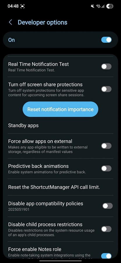 One UI 8 finally expands support for an Android 15 feature sorely missed on One UI 7- رابط کاربری One UI 8 پشتیبانی از قابلیت پرکاربرد اندروید 15 را گسترش میدهد