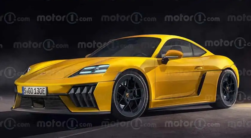 Porsche 718 Cayman EV پورشه در حال آزمایش مدلهای برقی کیمن و باکستر است - دیجینوی