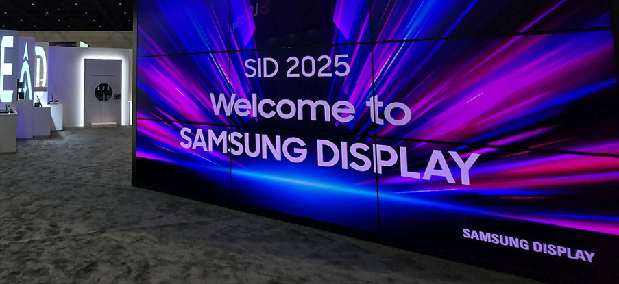 SID 2025 samsung سامسونگ از پنل نمایشگر EL-QD با روشنایی ۴۰۰ نیت رونمایی کرد - دیجینوی