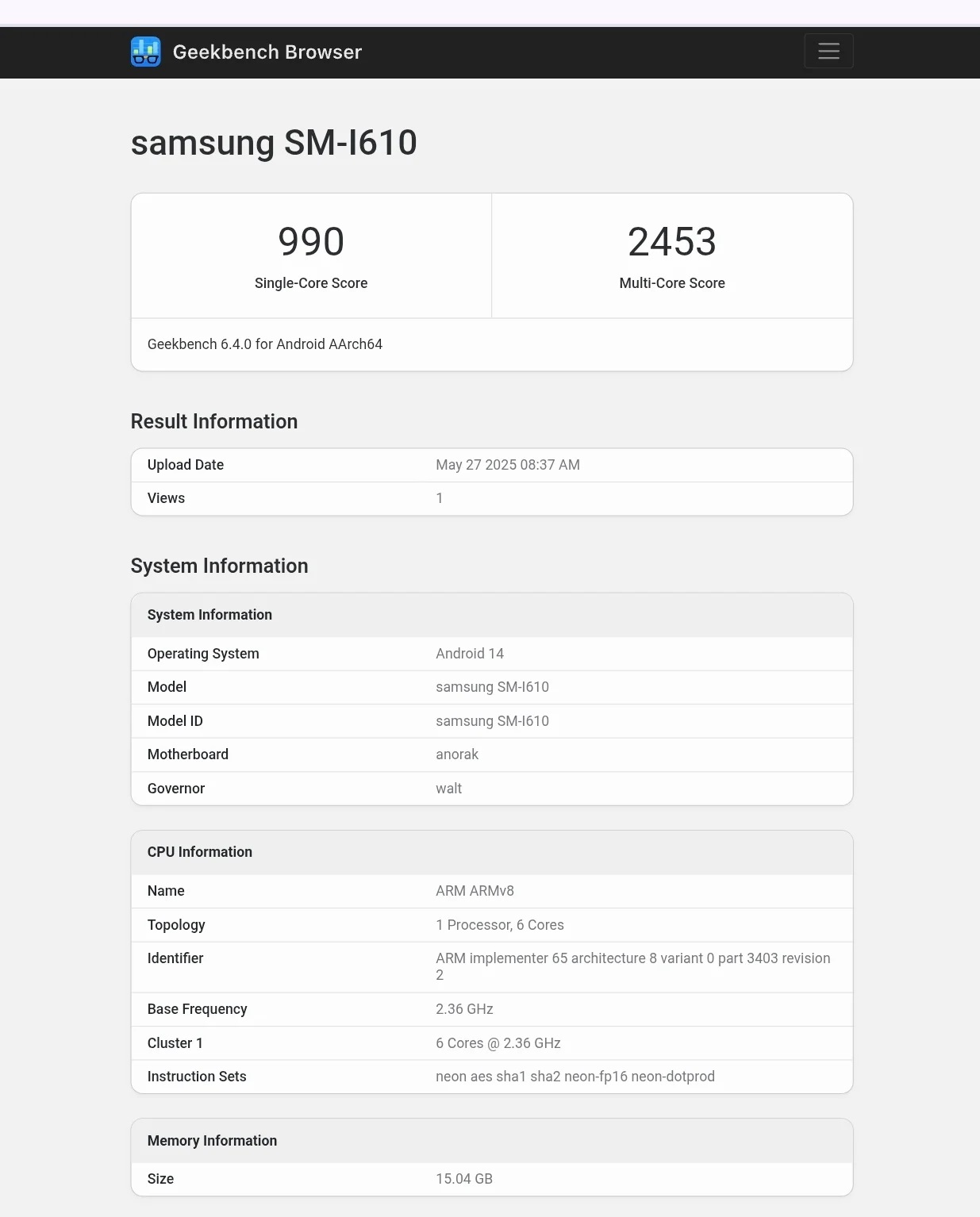 هدست XR سامسونگ با تراشه Snapdragon XR2+ Gen 2 ظاهر شد