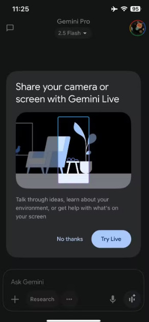 جذاب‌ترین قابلیت Gemini Live دیگر فقط مخصوص اندروید نیست - دیجینوی