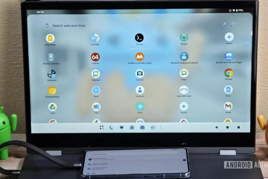 google-version-of-samsung-dex-is-almost-ready4 حالت دسکتاپ اندروید