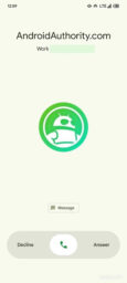 پاسخگویی تماس برنامه Phone گوگل