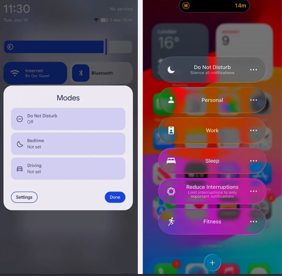 اندروید 16 نشان داد که بازطراحی iOS 26 چقدر بد است