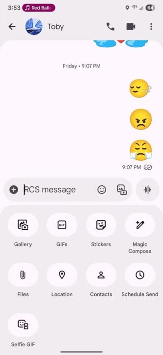 Google Messages tests its Material 3 Expressive redesign with some users--1 گوگل مسیجز در حال آزمایش Material 3 Expressive با گروهی از کاربران است