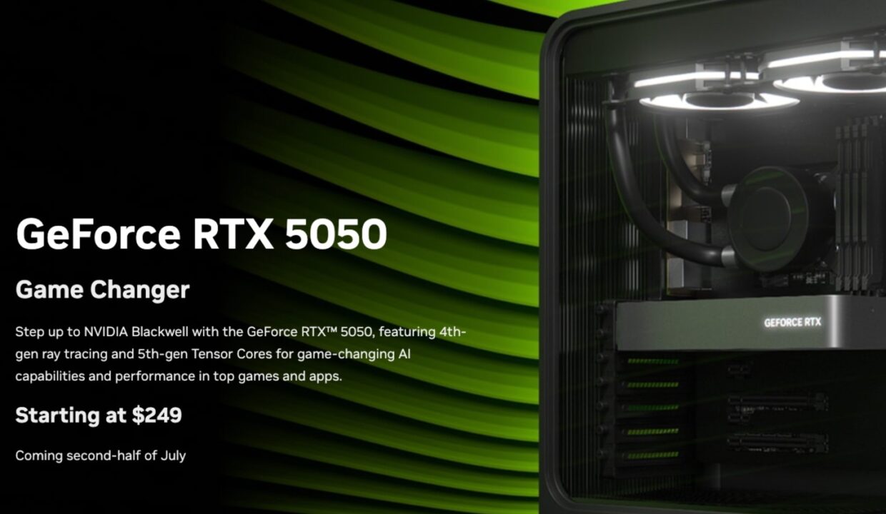 نتایج بنچمارک کارت گرافیک RTX 5050 عملکرد ضعیف‌تر از AMD RX 6000 را نشان می‌دهد