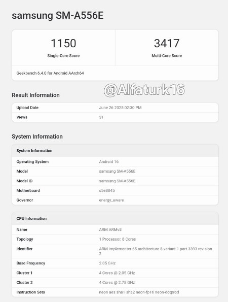 a55 5g android 16 اندروید ۱۶ برای گوشی گلکسی A55 5G به زودی عرضه می شود! - دیجینوی