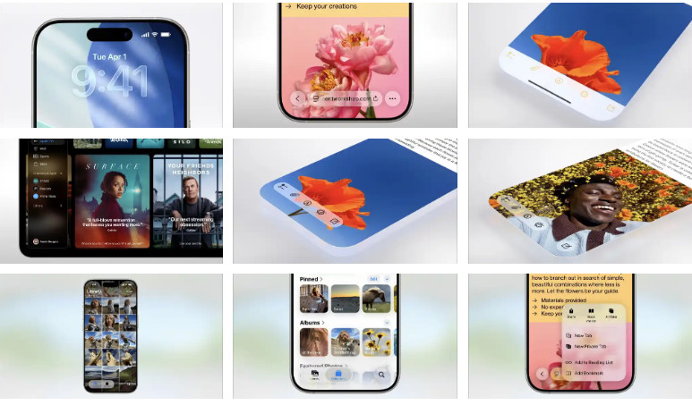 apple new design 2 اپل از iOS 26 با طراحی جدید رونمایی کرد - دیجینوی