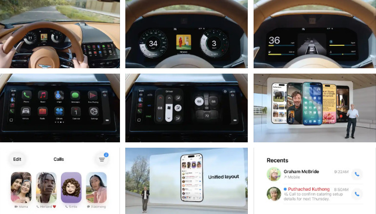 apple new design 4 اپل از iOS 26 با طراحی جدید رونمایی کرد - دیجینوی
