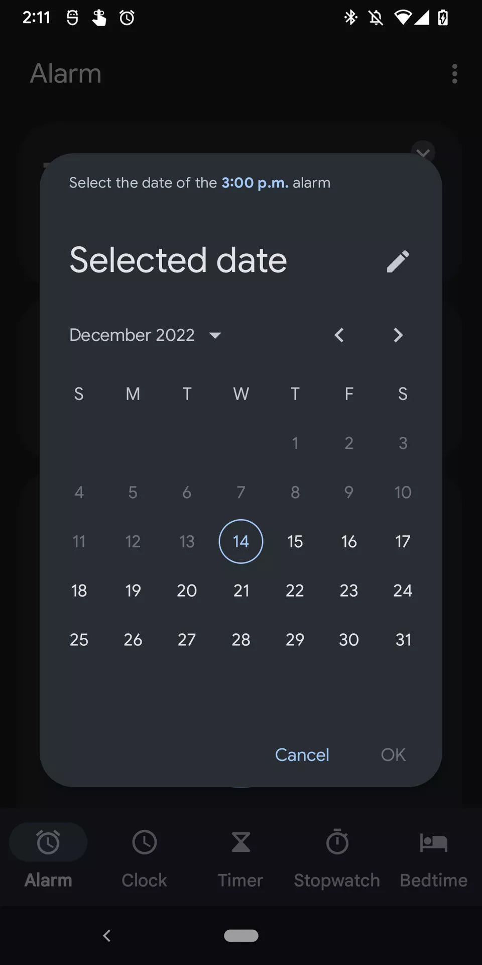 how-to-set-an-alarm-on-an-android-phone4 تنظیم زنگ هشدار