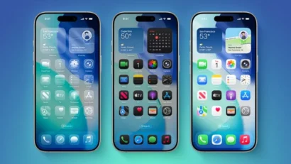 چطور اثر شیشه‌ای Liquid Glass در iOS 26 را کاهش دهیم؟