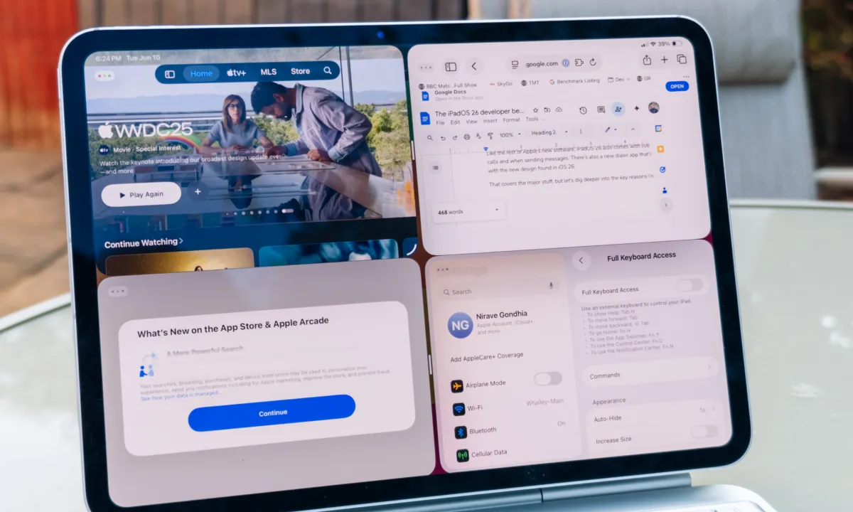 iPadOS-26-developer-beta-1-window-management-11 iPadOS 26 اپل؛ الگویی که تبلتهای اندرویدی باید از آن پیروی کنند