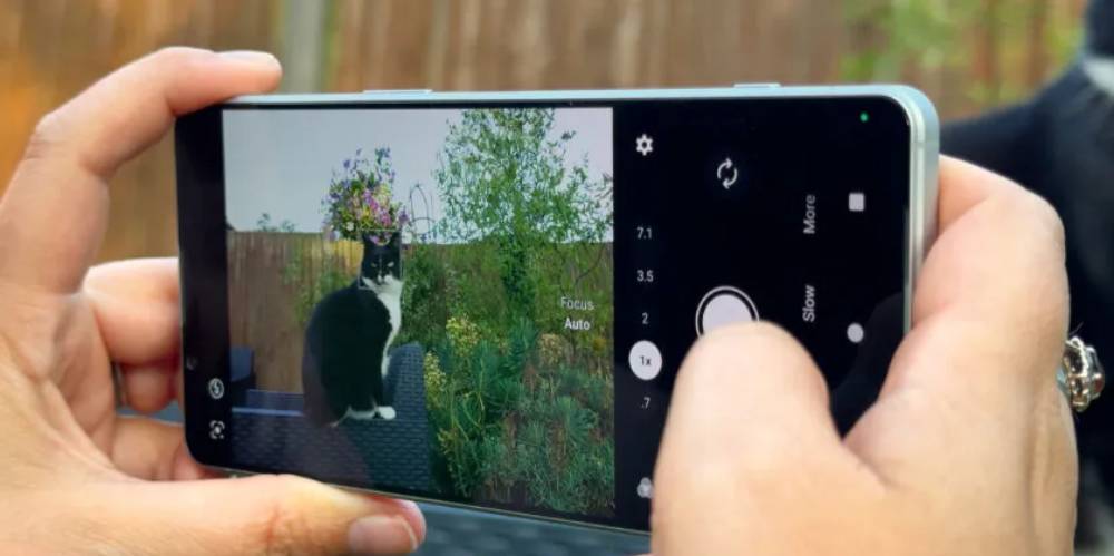 sony xperia 1 vi review camera ui photo رابط کاربری دوربین در عکس گوشی سونی اکسپریا ۱ مارک. اپلیکیشن دوربین گوشی های اندرویدی