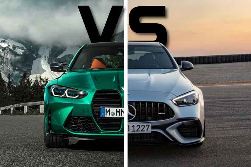 نبرد نفس‌گیر مرسدس C63 و BMW M3 - دیجینوی