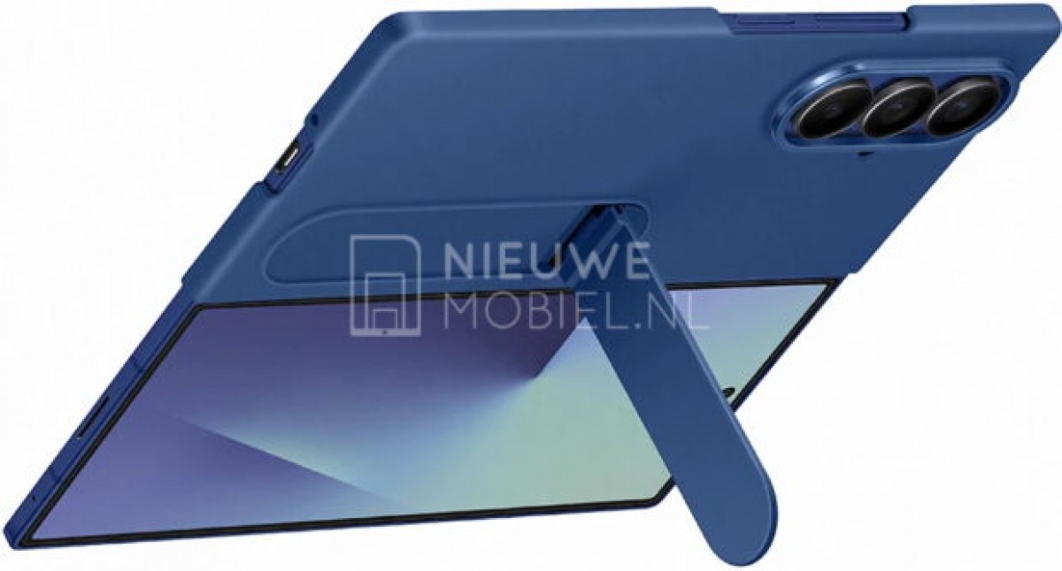 قاب‌های رسمی Galaxy Z Fold7 فاش شد