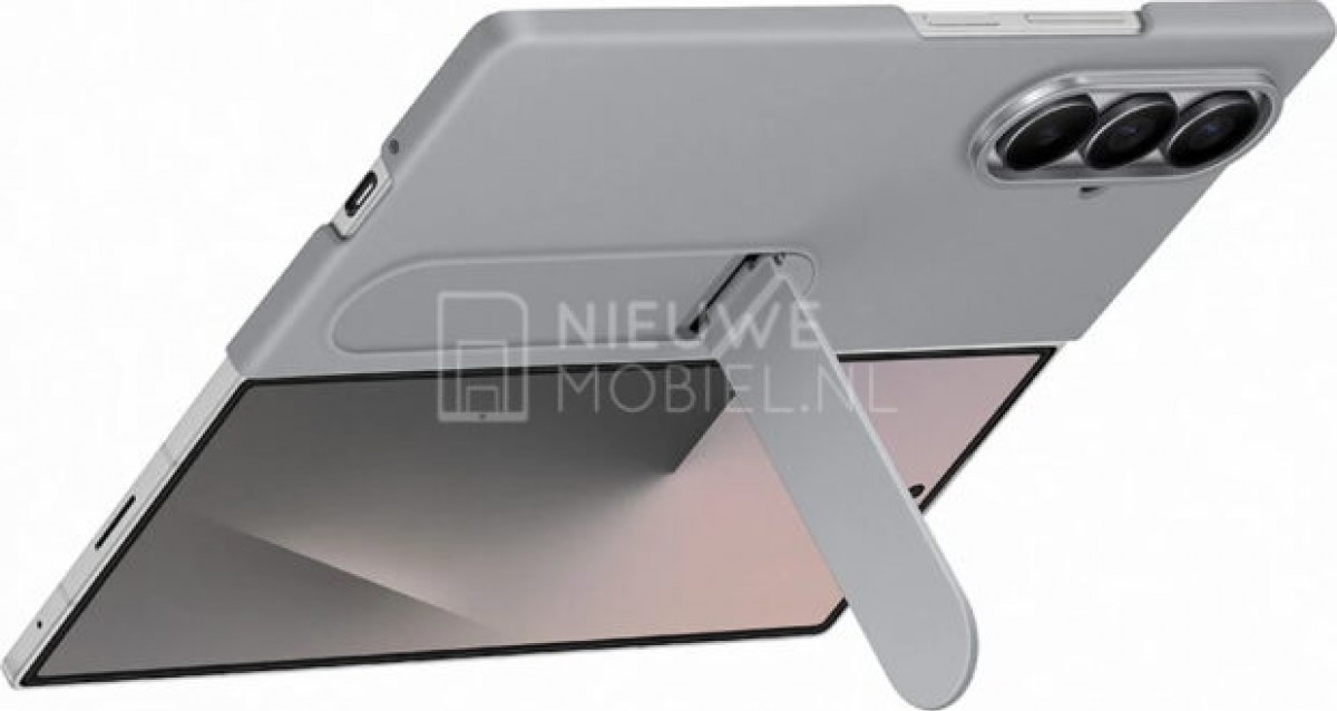 قاب‌های رسمی Galaxy Z Fold7 فاش شد