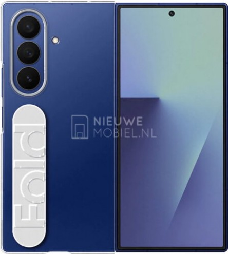 قاب‌های رسمی Galaxy Z Fold7 فاش شد
