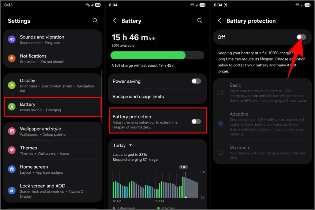 One-UI-7-Charge-Limit-1-1024x683 فعالسازی محدودیت شارژ