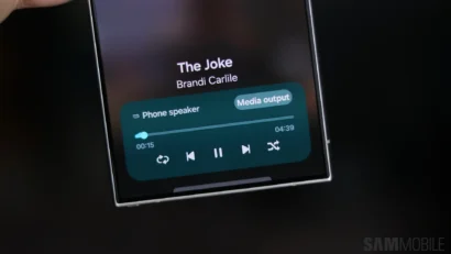 پانزده اپلیکیشن دیگر از Now Bar در One UI 8 پشتیبانی خواهند کرد