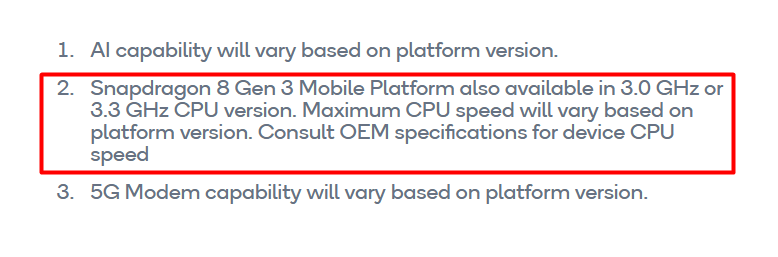 تراشه Snapdragon 8 Gen 3