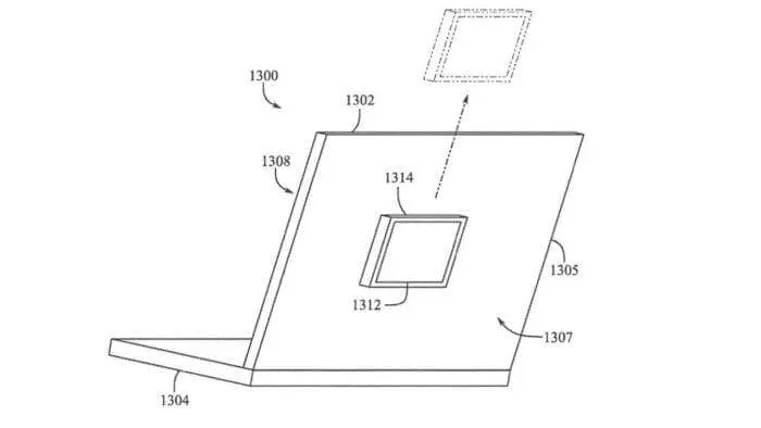 apple-might-be-done-with-the-macbook-notch پتنت جدید اپل