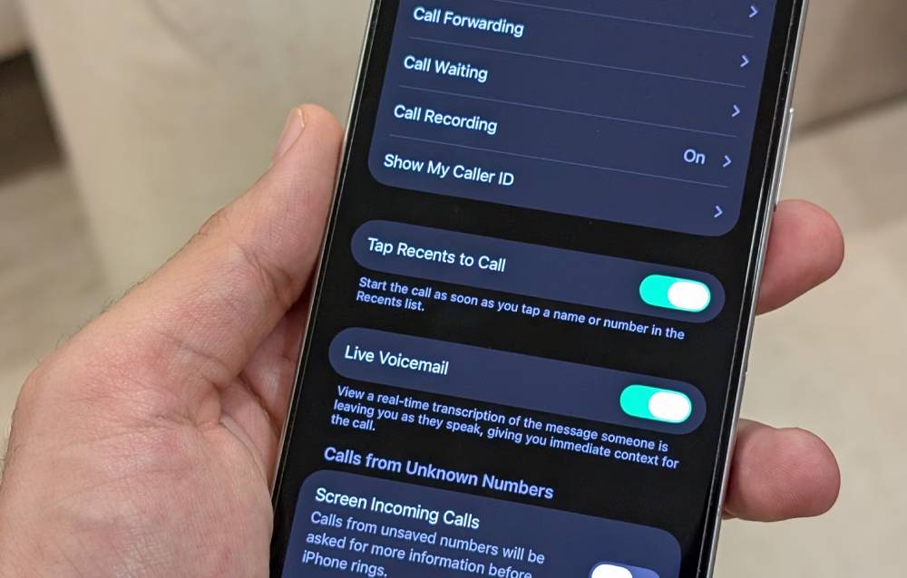 تماس فوری با مخاطبان اخیر  iOS 26