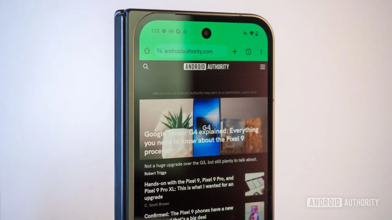 google-pixel-9-pro-fold-chrome-android-authority-1-1280w-720hjpg میانبر مخفی اندروید