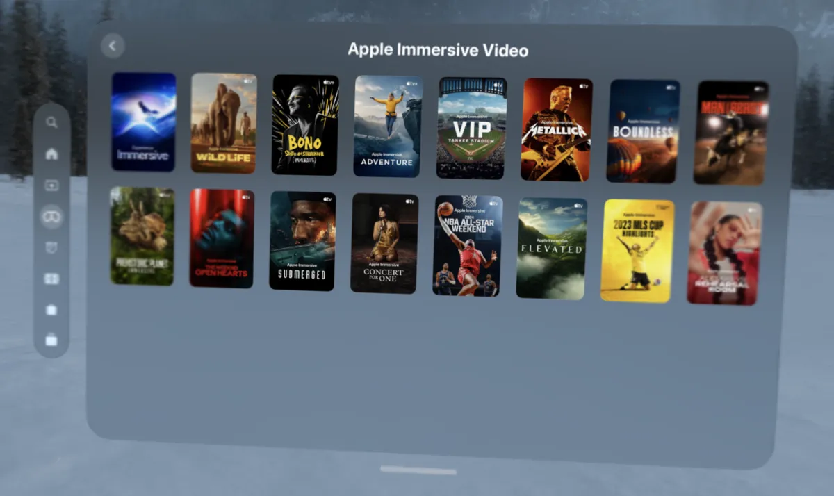 Apples Vision Pro Is Suffering From a Lack of Immersive Video2 چرا هدست اپل ویژن پرو از کمبود ویدیوی فراگیر رنج میبرد